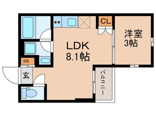 グレイシャス沼袋の物件間取画像